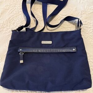Baggallini Go Bagg French Navy Crossbody Bag